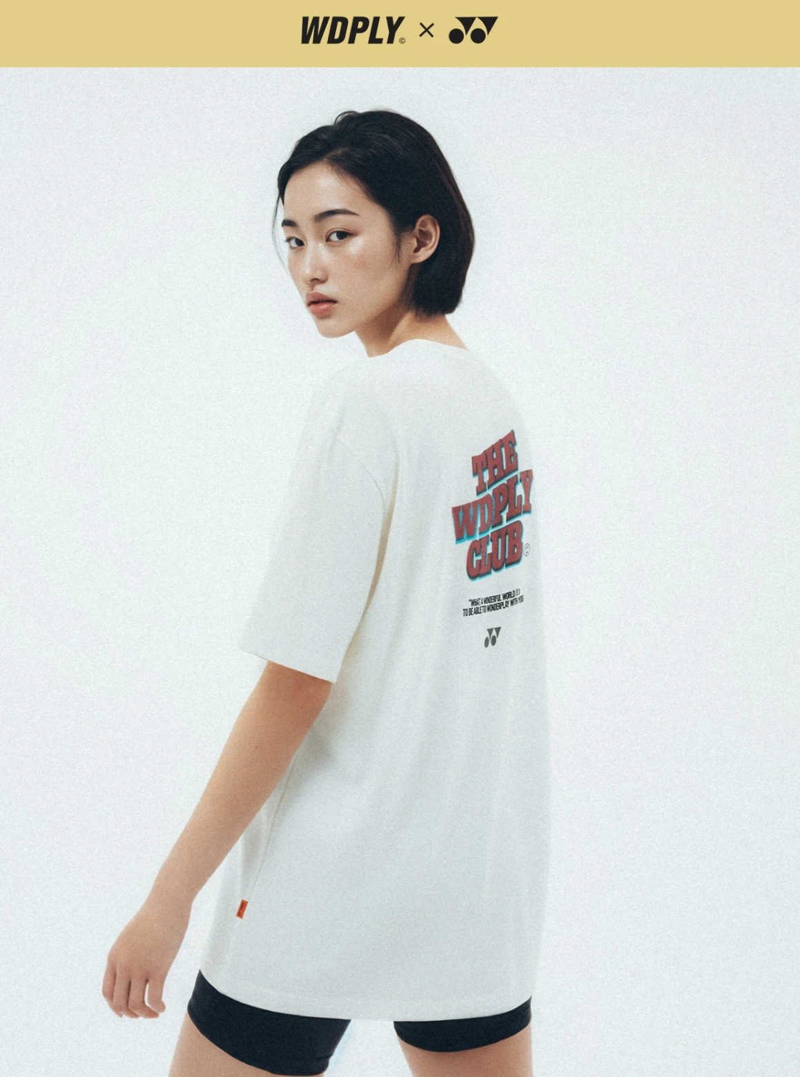 ✦ PRO羽球✦ 韓國YONEX︱ WonderPlay系列 運動休閒服 254TS003U 不含棉質 男女通用//白色