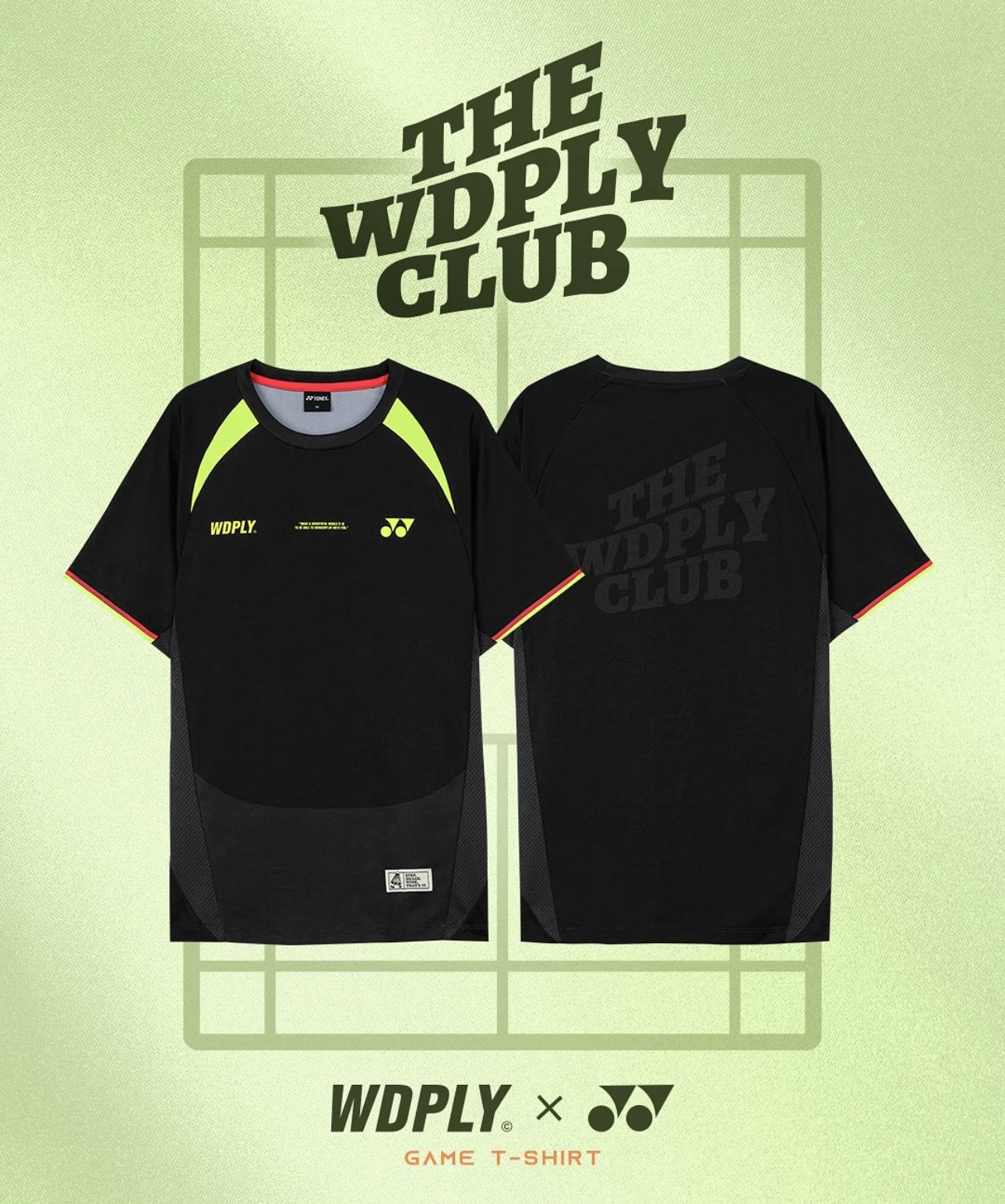 ✦PRO羽球✦韓國YONEX｜WoderPlay系列 羽球比賽服 261TS002U 男女通用//黑色