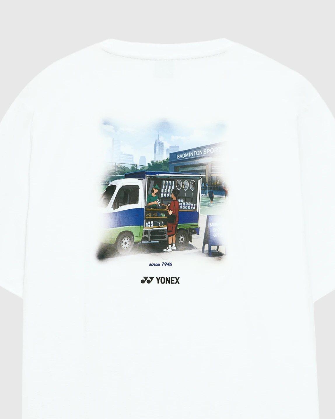 ✦ PRO羽球✦韓國 YONEX｜羽球 運動休閒服 263TS038U YONEX裝備應援車｜不含棉質 男女通用
