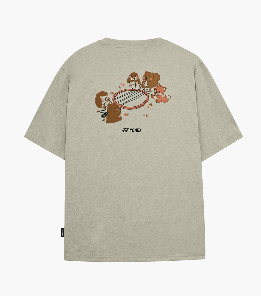 ✦ PRO羽球✦韓國 YONEX｜羽球 運動休閒服 263TS042U 小動物穿線團隊｜不含棉質 男女通用