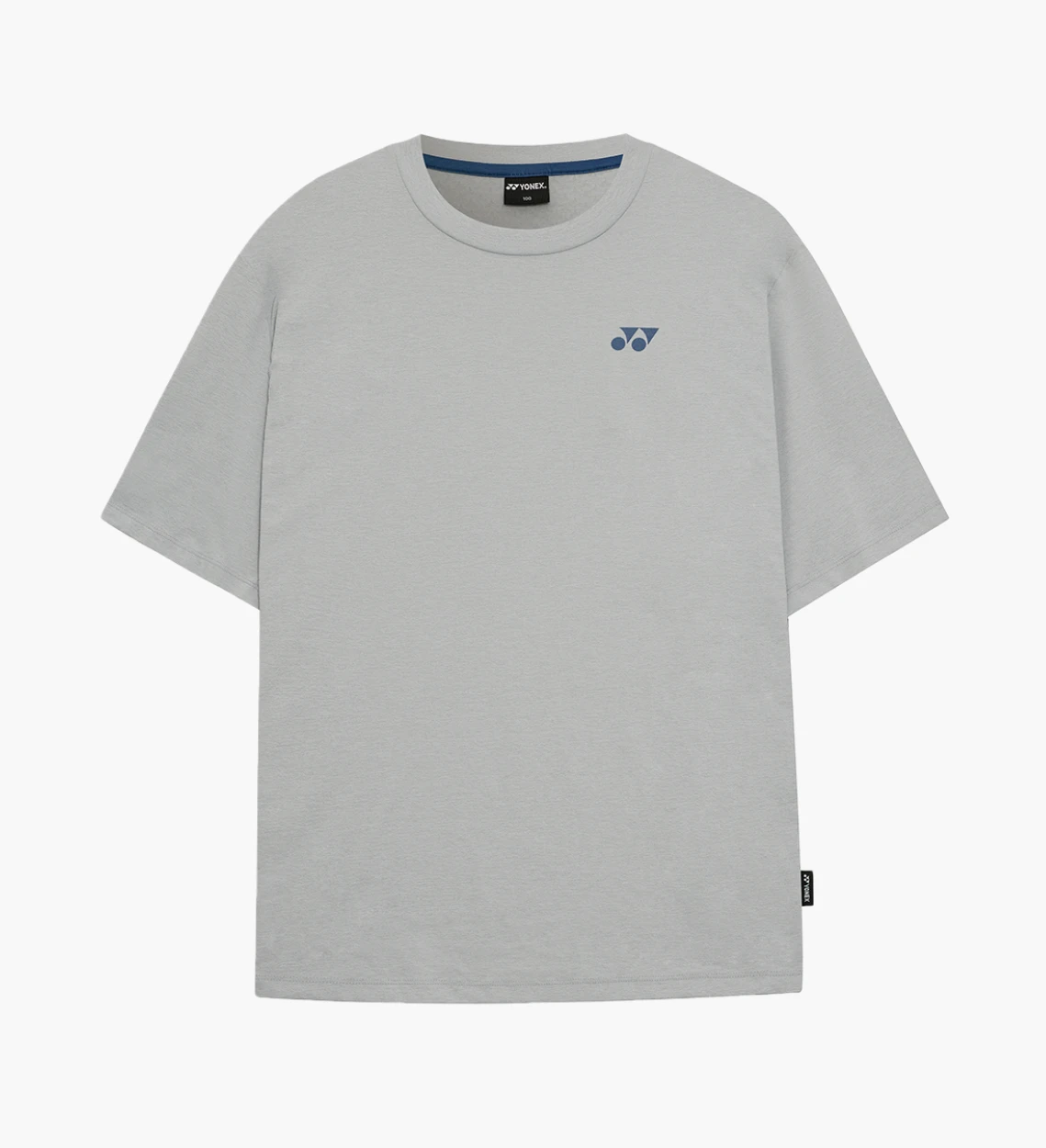 ✦ PRO羽球✦韓國 YONEX｜羽網運動休閒服 263TS045U 極簡小標 質感灰｜不含棉質 男女通用