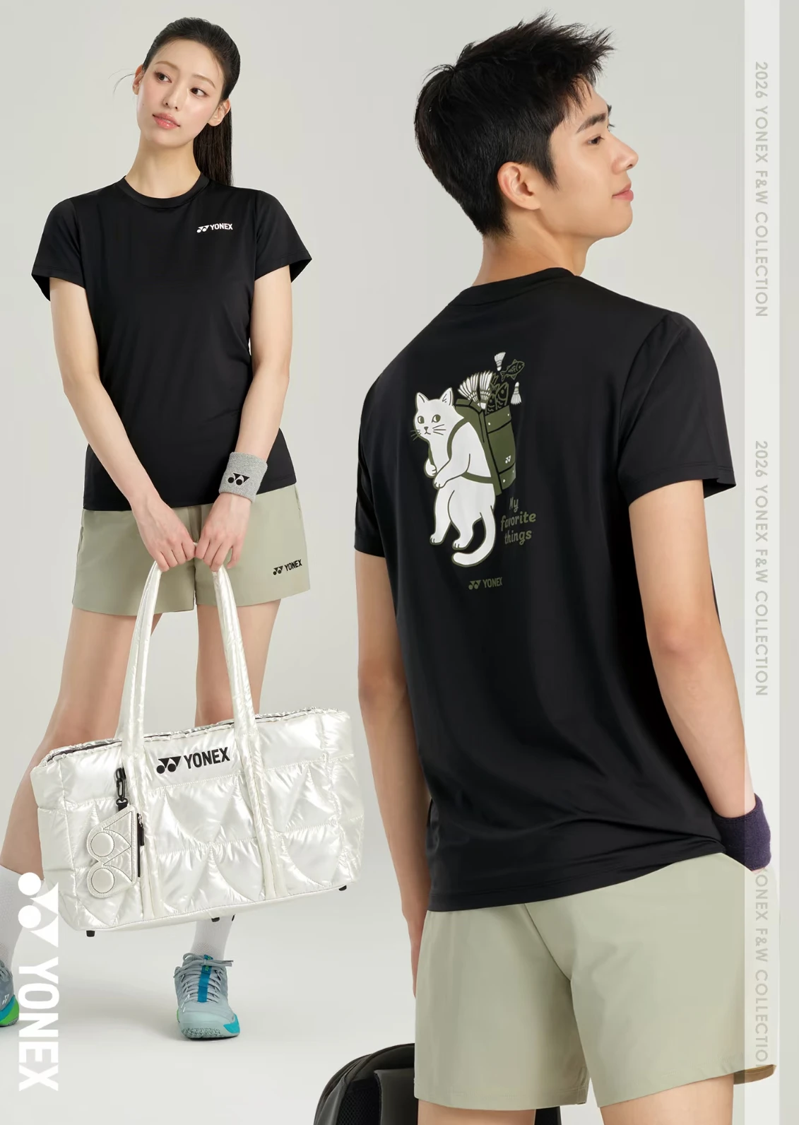 ✦ PRO羽球✦ 韓國YONEX｜涼感高彈 訓練服 貓奴球友必收！ 269TR013M 014F