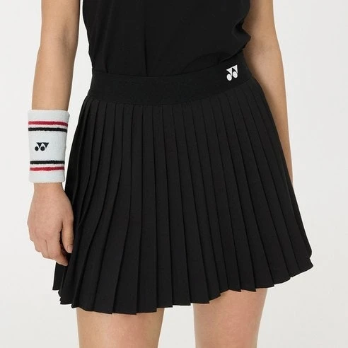 ✦ PRO羽球✦ 韓國YONEX｜羽網百褶裙 球場必備單品 熱銷百搭款｜265PS001F 黑色