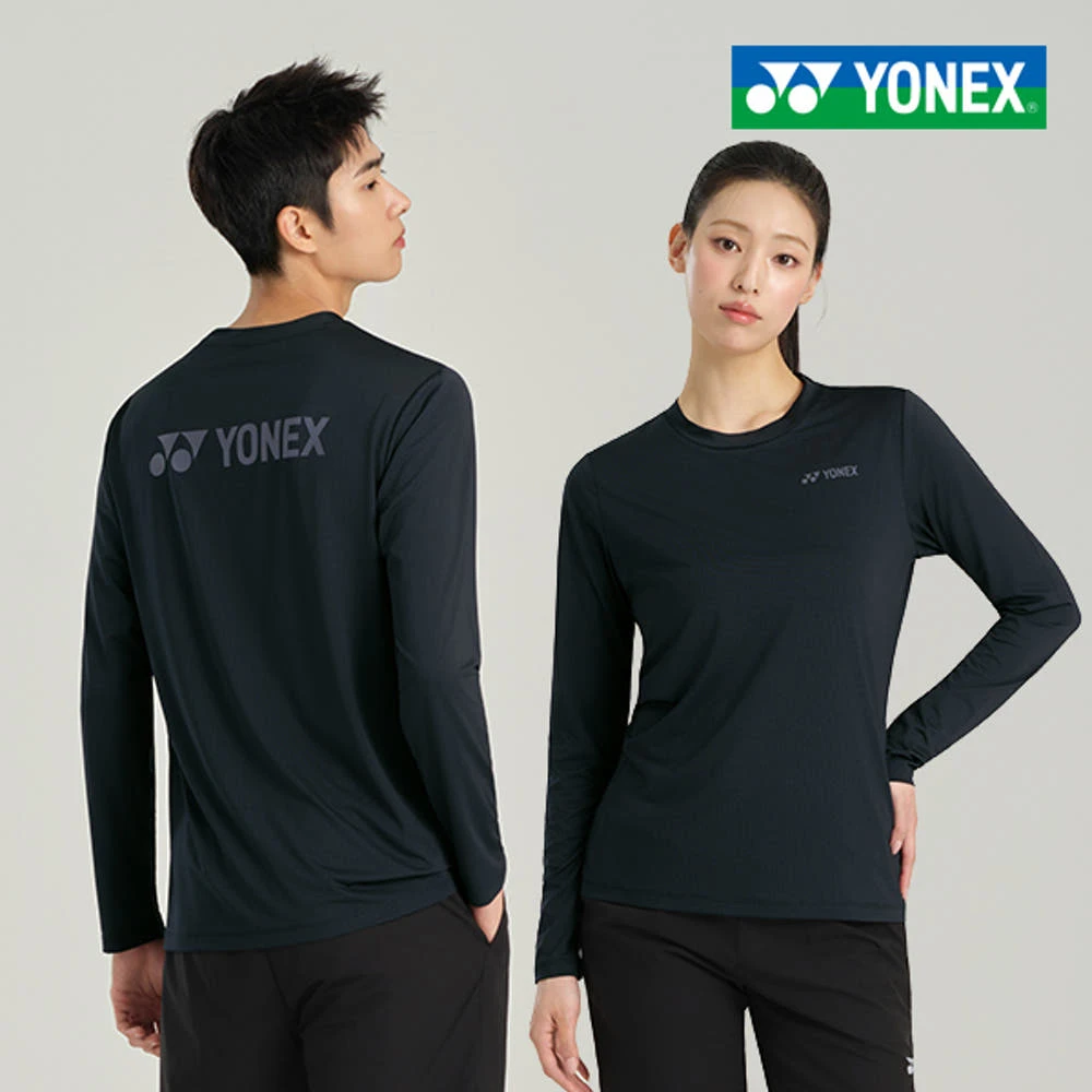 ✦PRO羽球✦韓國YONEX｜長袖訓練熱身衣 269TL001M 002F BK黑色 //女版 男版