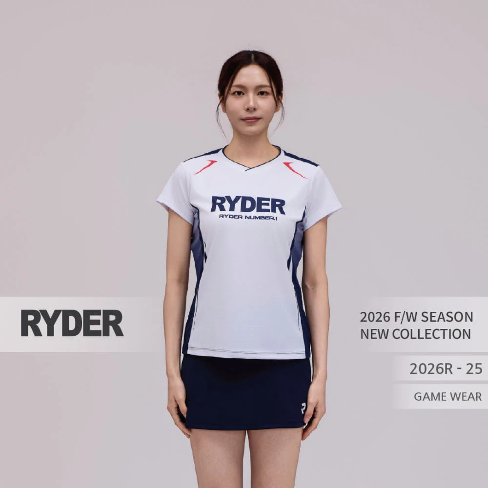 ✦ PRO羽球✦ 韓國RYDER｜ 羽球比賽服 2026R-25 //女版 男版