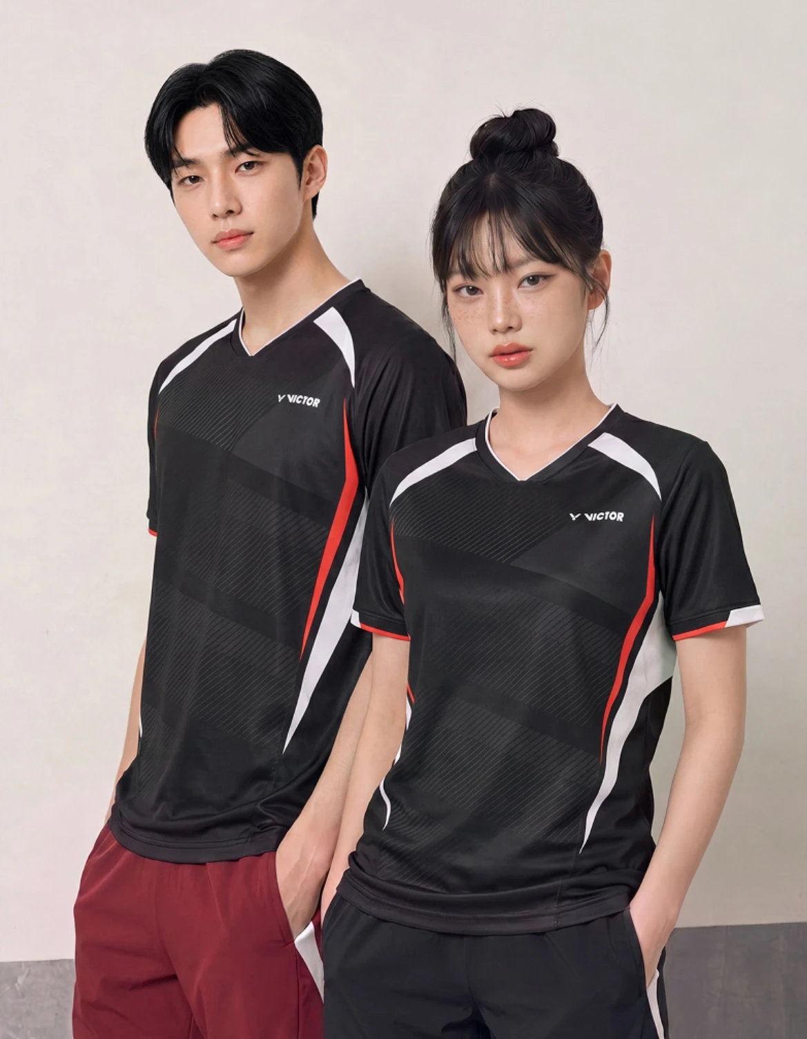 ✦ PRO羽球✦ 韓國VICTOR｜羽球比賽服 VTC6CGW008M 008F//男版 女版