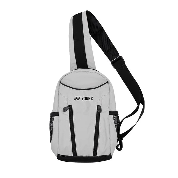 韓國YONEX｜｜簡約灰黑胸前包 單肩斜背包 269BA029U