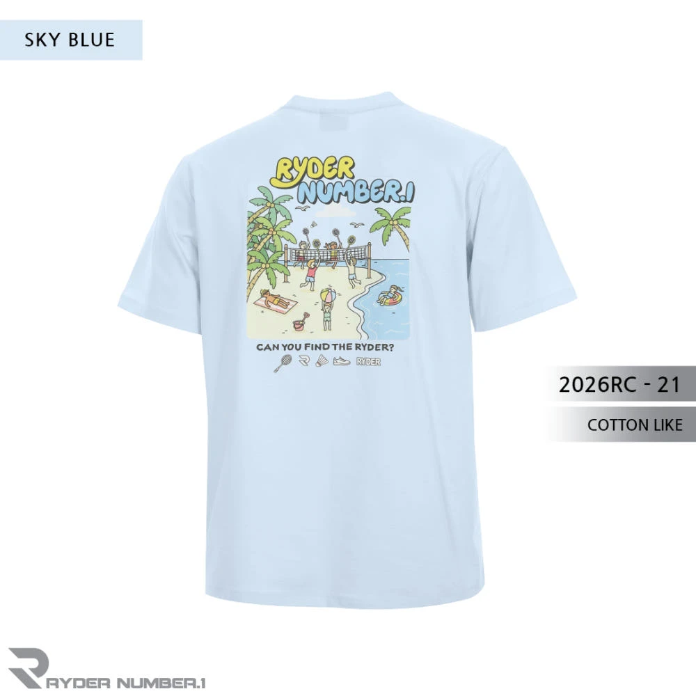 ✦PRO羽球✦韓國RYDER｜運動休閒服 2026RC-21 不含棉質 //男女通用
