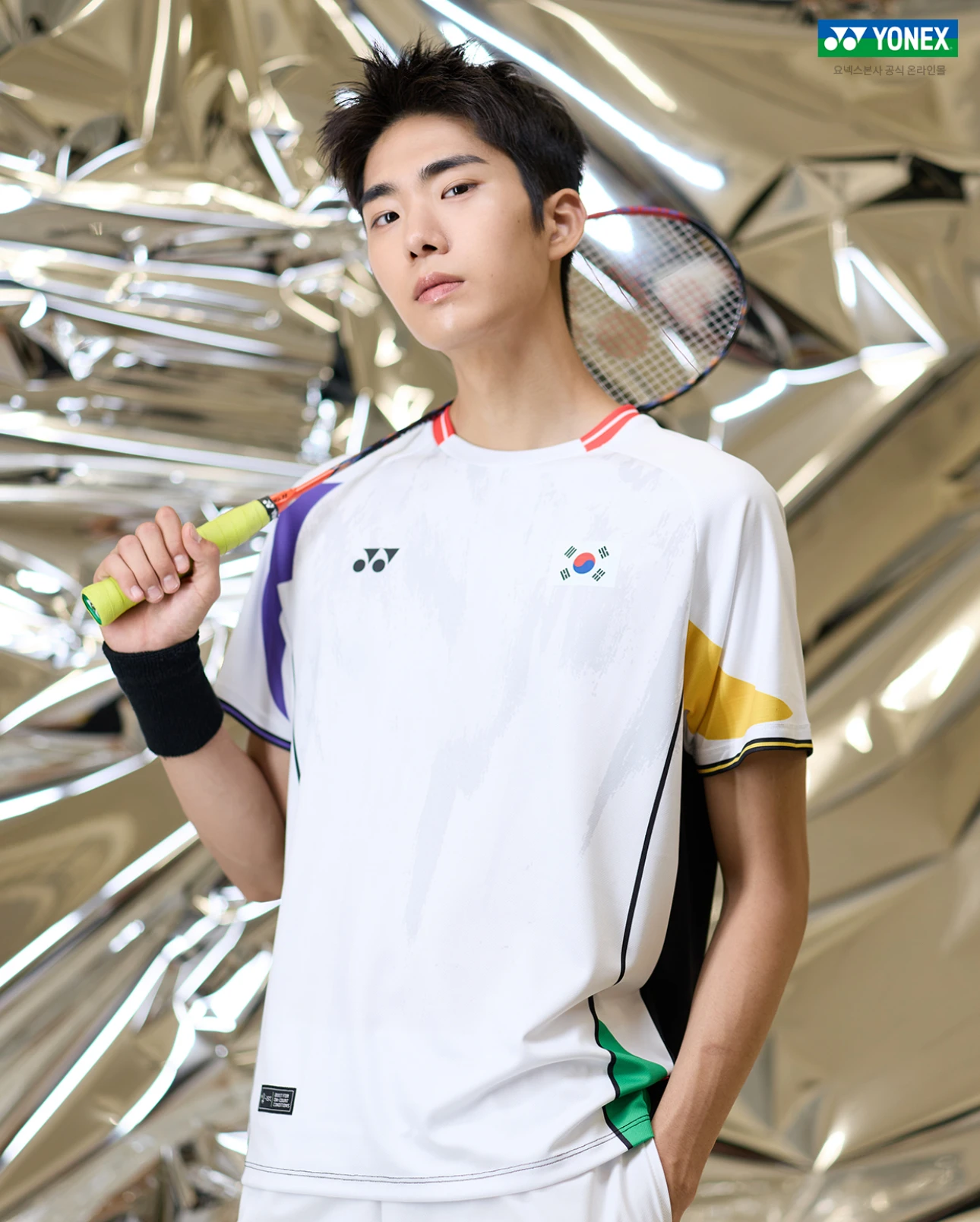 ✦PRO羽球✦韓國YONEX｜ 韓國國家代表隊 羽球比賽服 國旗印刷款  269TS031M 032F //女版 男版