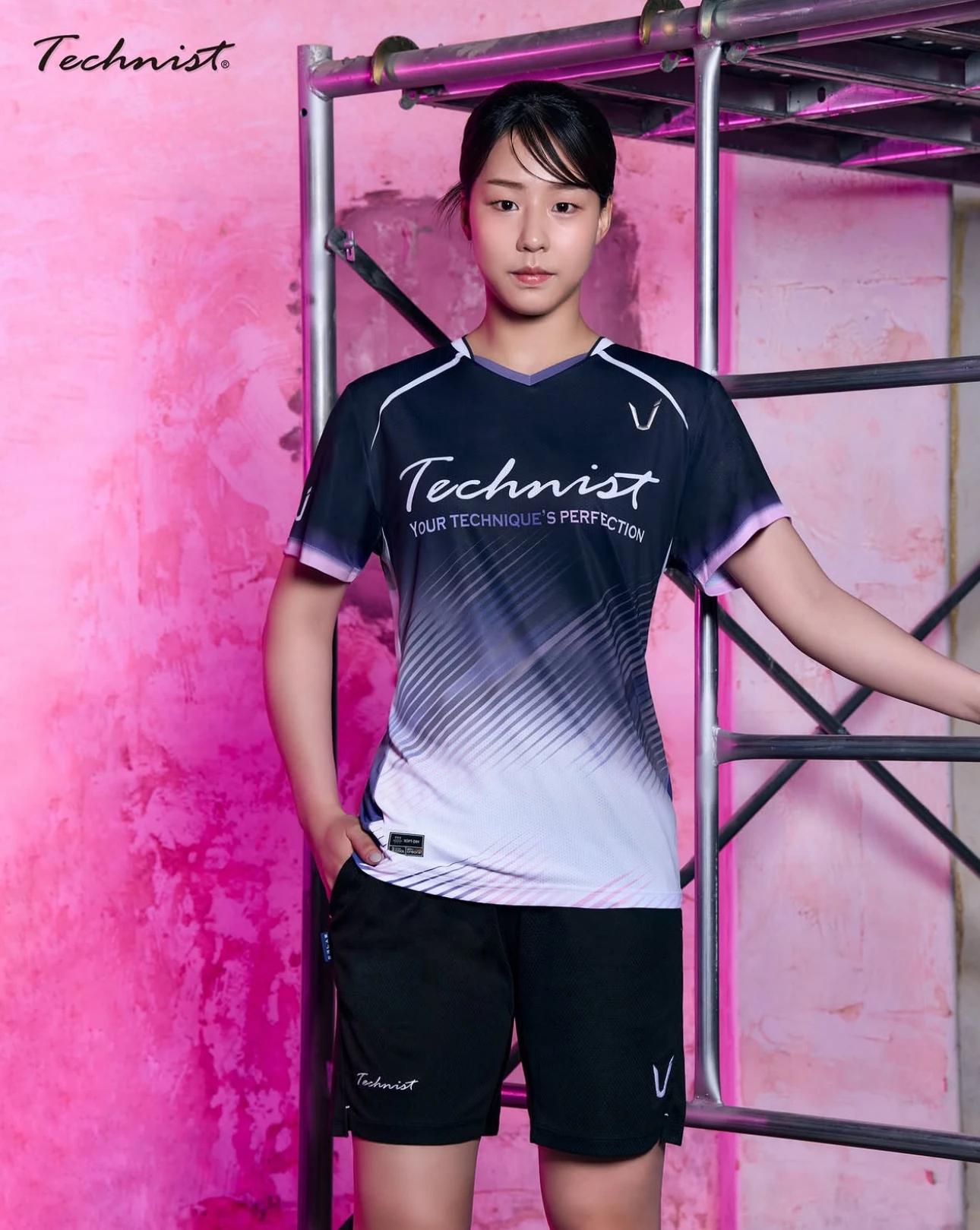 ✦PRO羽球✦韓國TECHNIST｜羽球比賽服  TNTZ66136  //女版 男版
