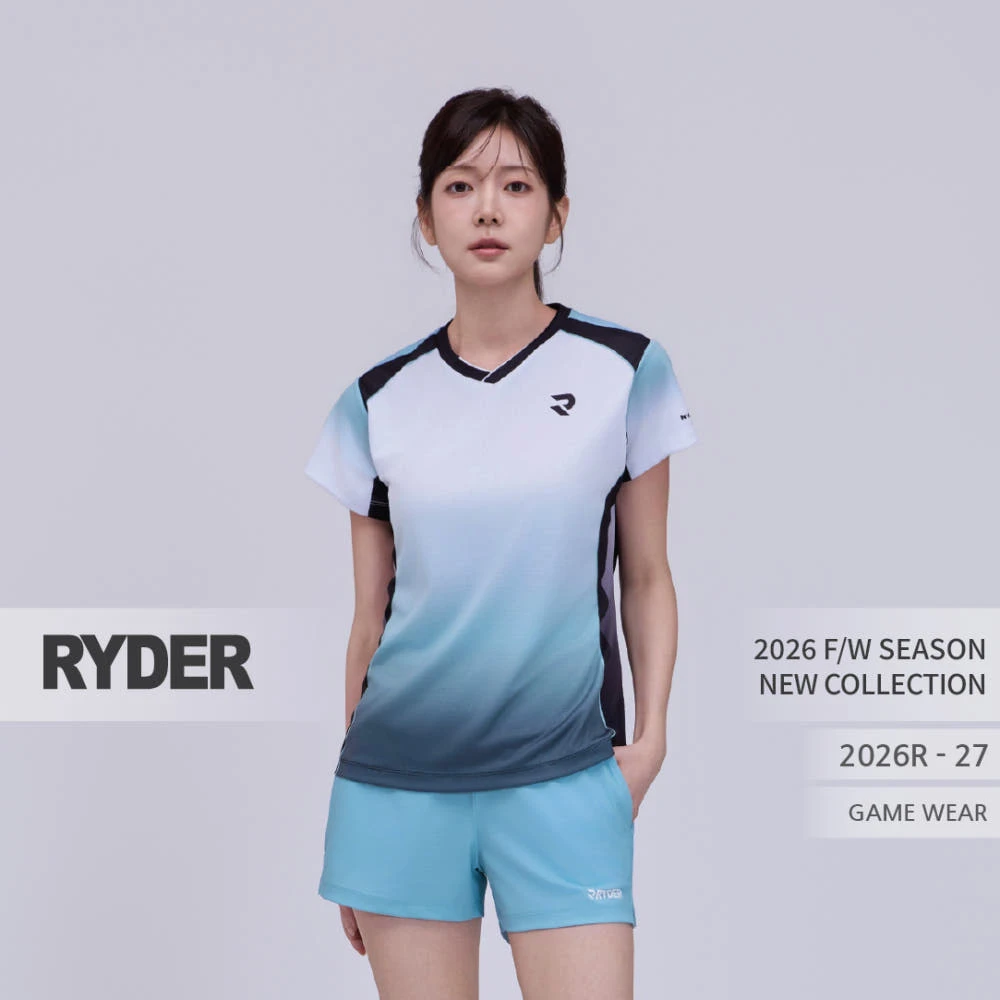 ✦PRO羽球✦韓國RYDER｜羽球短褲 女版三分褲  2026RSBP-9 MNT 涼感彈性材質//薄荷綠