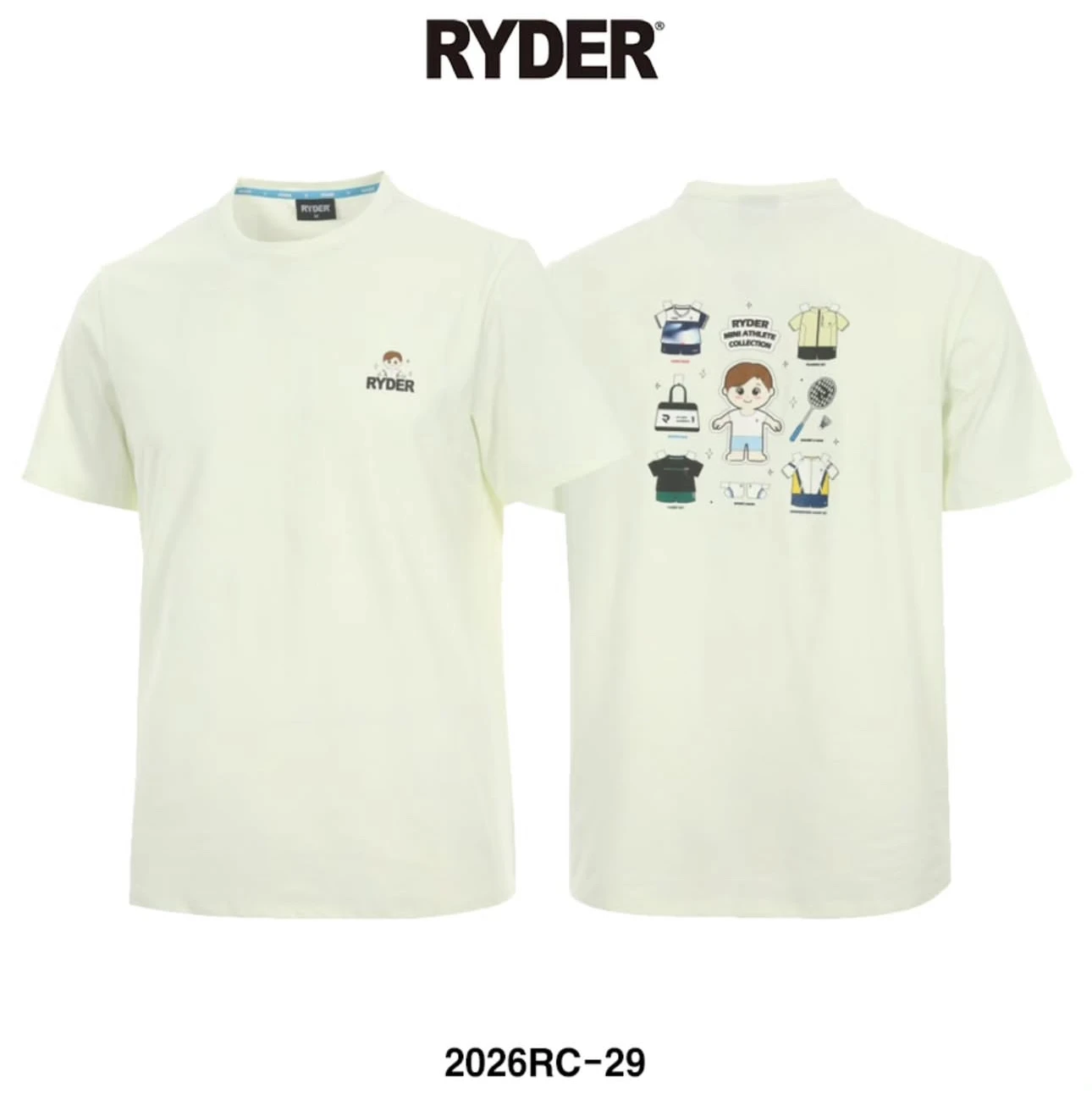 ✦PRO羽球✦韓國RYDER|運動休閒服 2026RC-29 不含棉質 //男女通用