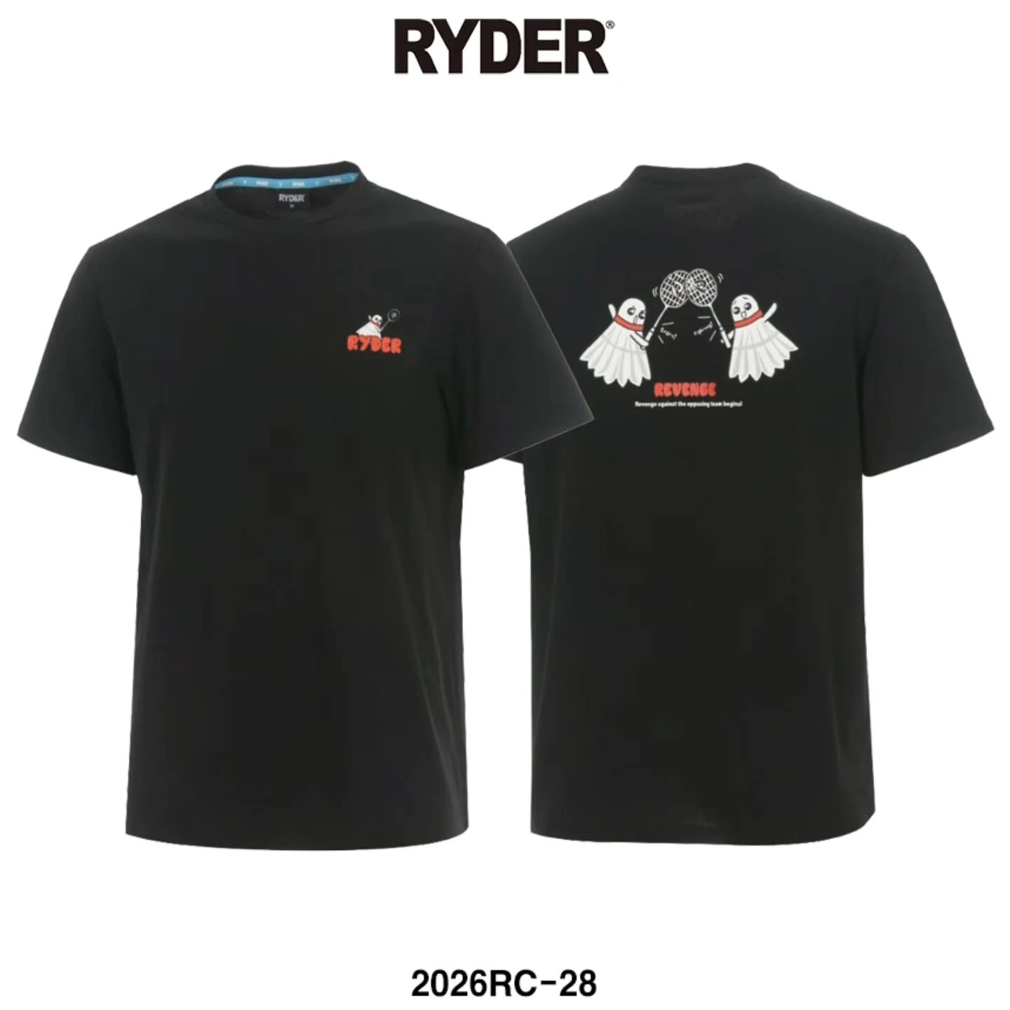 ✦PRO羽球✦韓國RYDER｜運動休閒服 2026RC-28 不含棉質 //男女通用