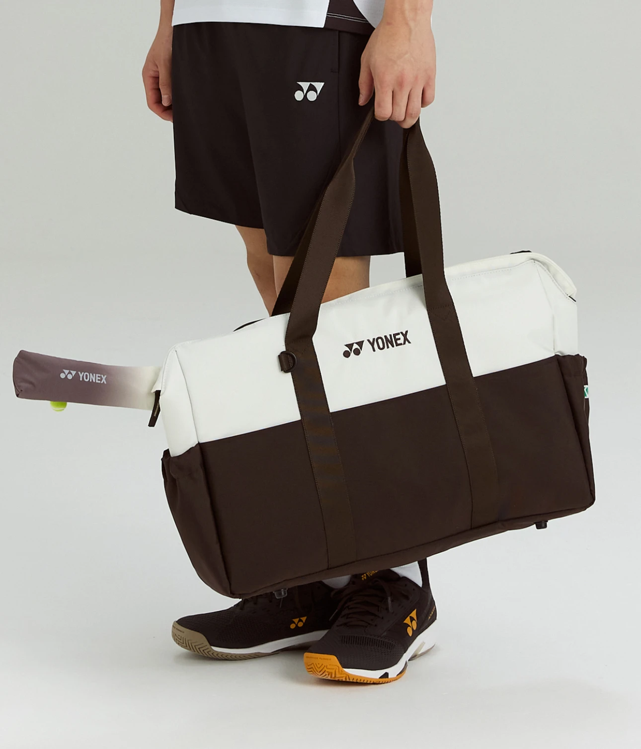 ✦ PRO羽球✦ 🇰🇷韓國YONEX｜奶蓋可可運動托特包 265BA002U