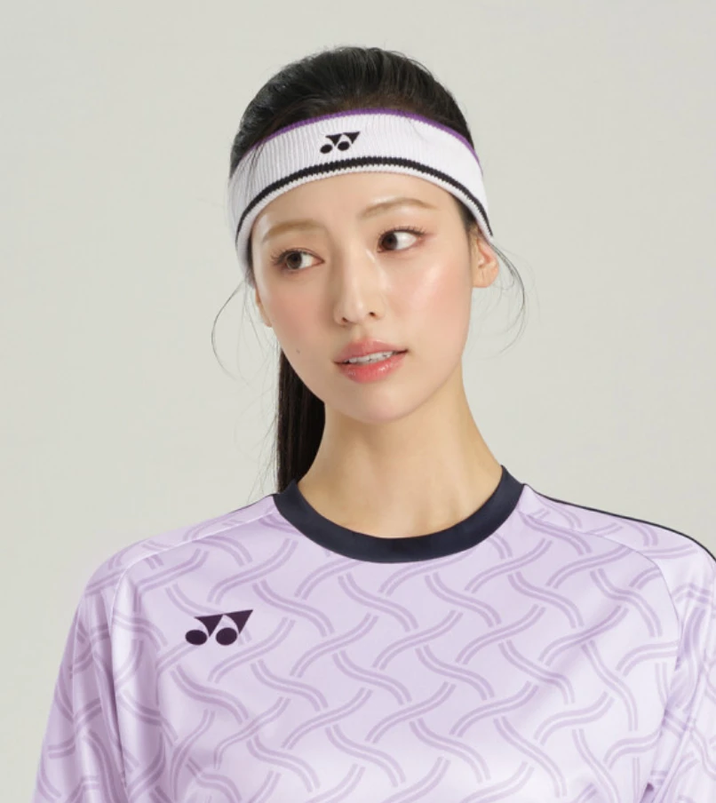 韓國YONEX｜運動頭巾 269BN006U //靛藍色 淺丁香紫