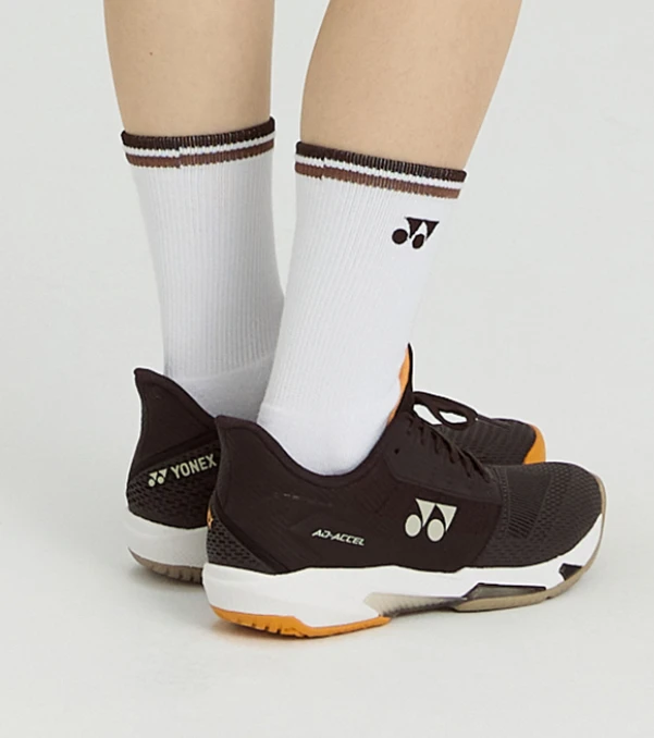 ✦ PRO羽球✦韓國YONEX ｜布朗尼條紋 高筒羽球襪 265SN007M 008F 韓國製造//男生 女生