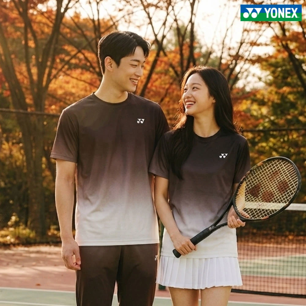 ✦ PRO羽球✦韓國 YONEX｜深咖漸層 運動休閒服 265TS040U｜男女通用