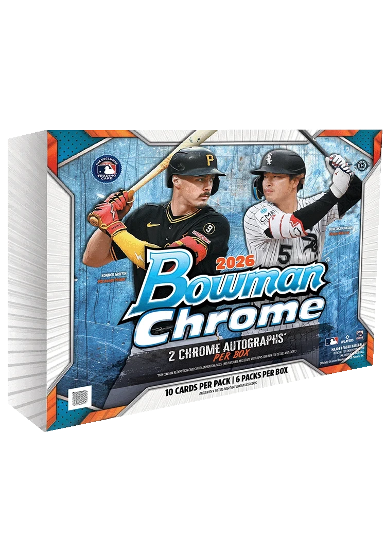2026 MLB Bowman Chrome Hobby Half Case 上半團 #PYT5