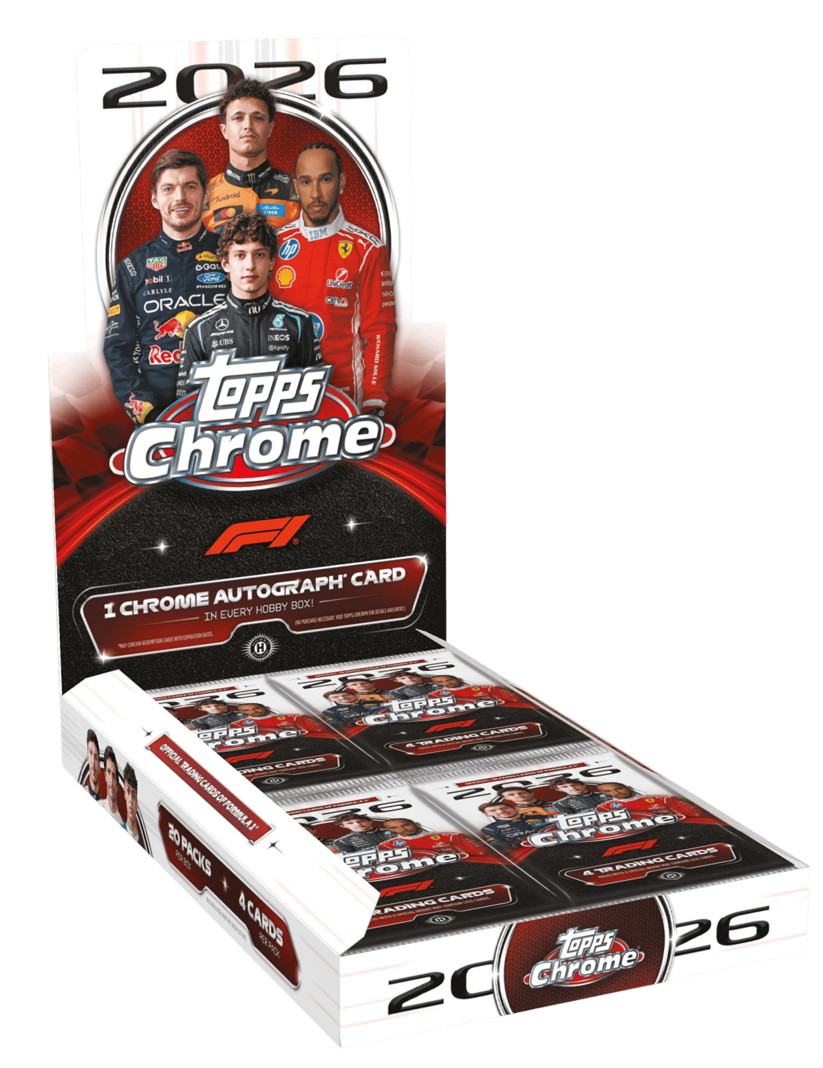 2026 Topps Chrome F1 Hobby Box*1 #PYDT7