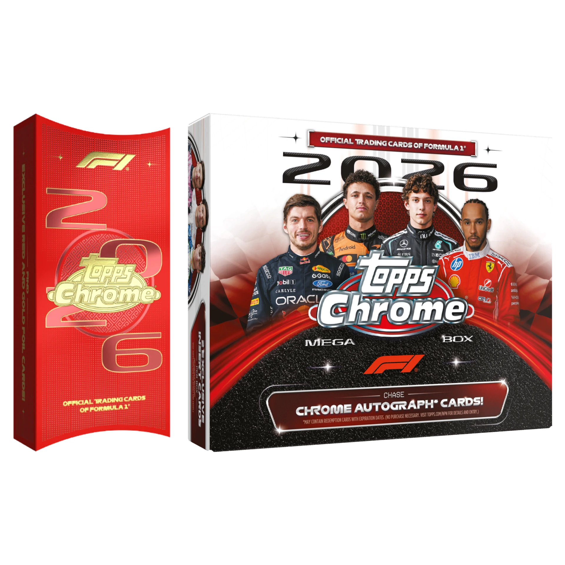 2026 Topps Chrome F1 Hongbao*1+ Mega*1 #PYDT1