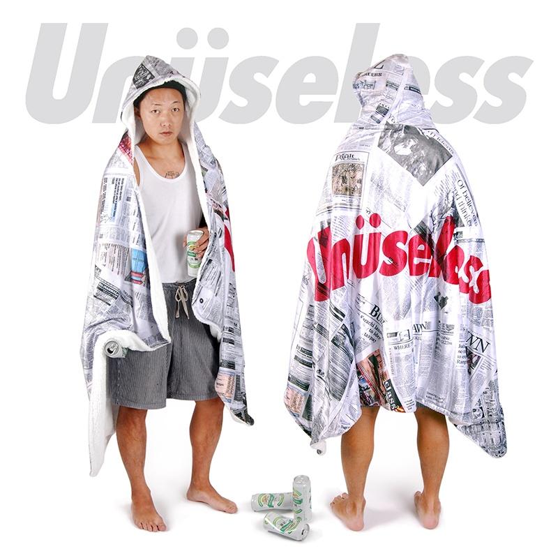 【 Unuseless 】街頭浪人連帽懶人萬用毯