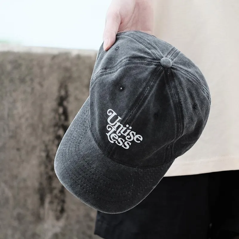【 Unuseless 】BMLogo 水洗老帽 ( 黑 )