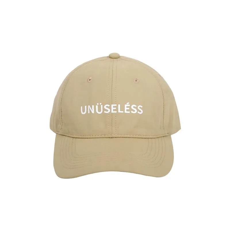 【 Unuseless 】NSTLogo 速乾機能帽 ( 卡其 )