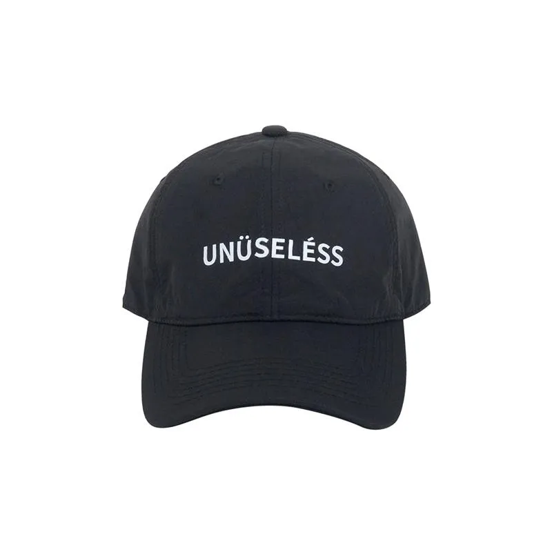 【 Unuseless 】NSTLogo 速乾機能帽 ( 黑 )