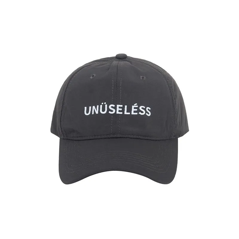 【 Unuseless 】NSTLogo 速乾機能老帽 ( 鐵灰 )