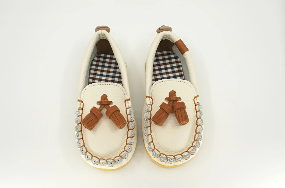 Oello手工牛皮鞋_Loafer shoes奶白