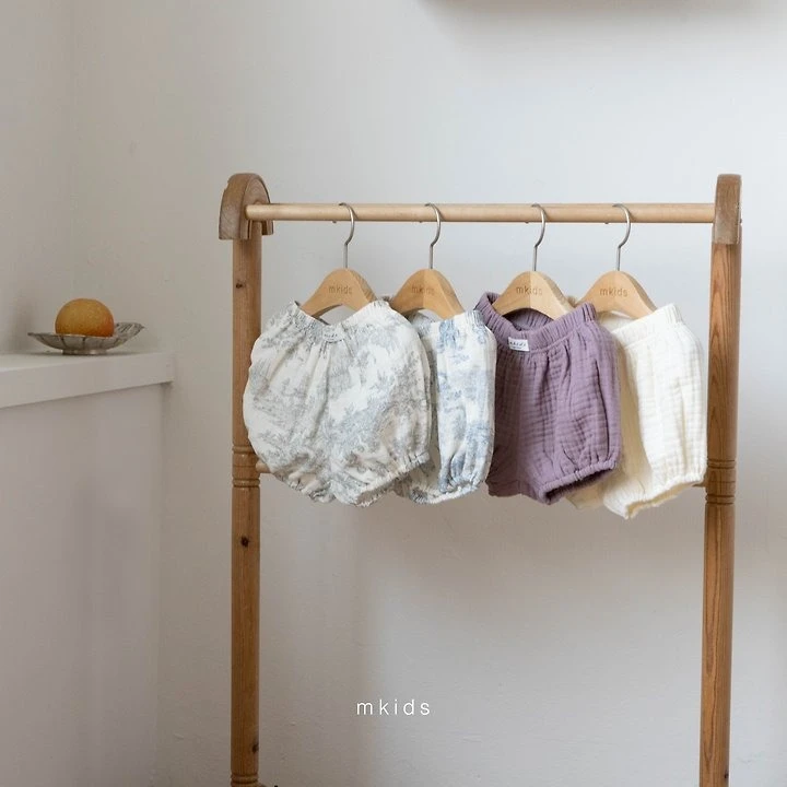 M kids 柔棉印花南瓜褲