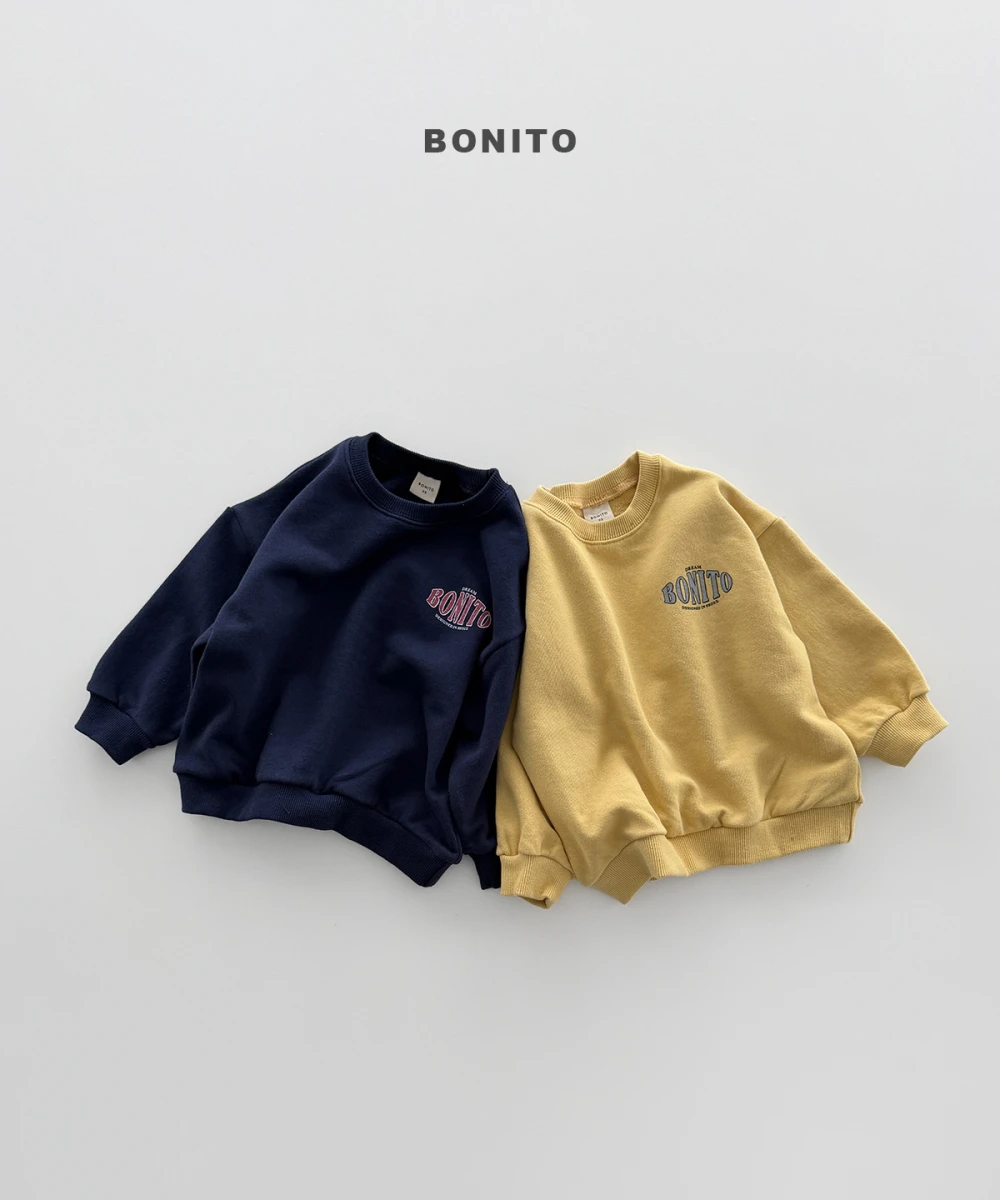 Bonito 印花標誌大學T