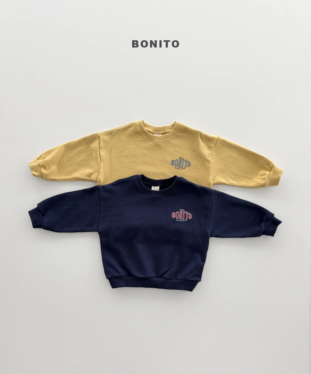 Bonito 印花標誌大學T