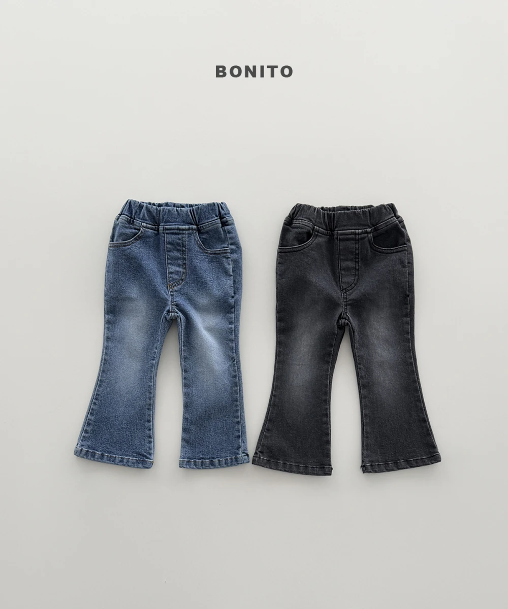 Bonito 彈力微喇牛仔褲