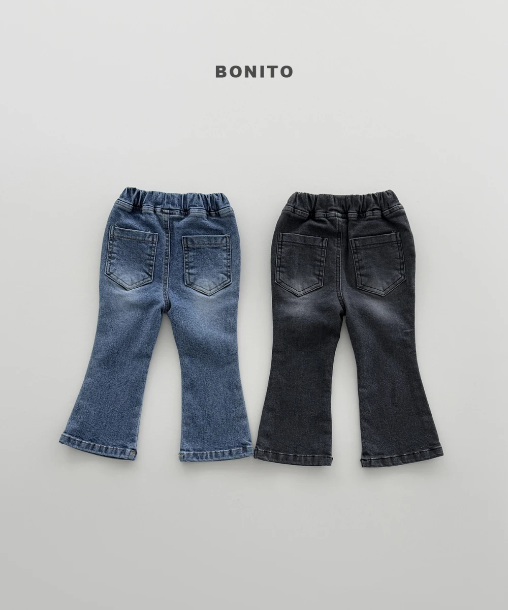 Bonito 彈力微喇牛仔褲