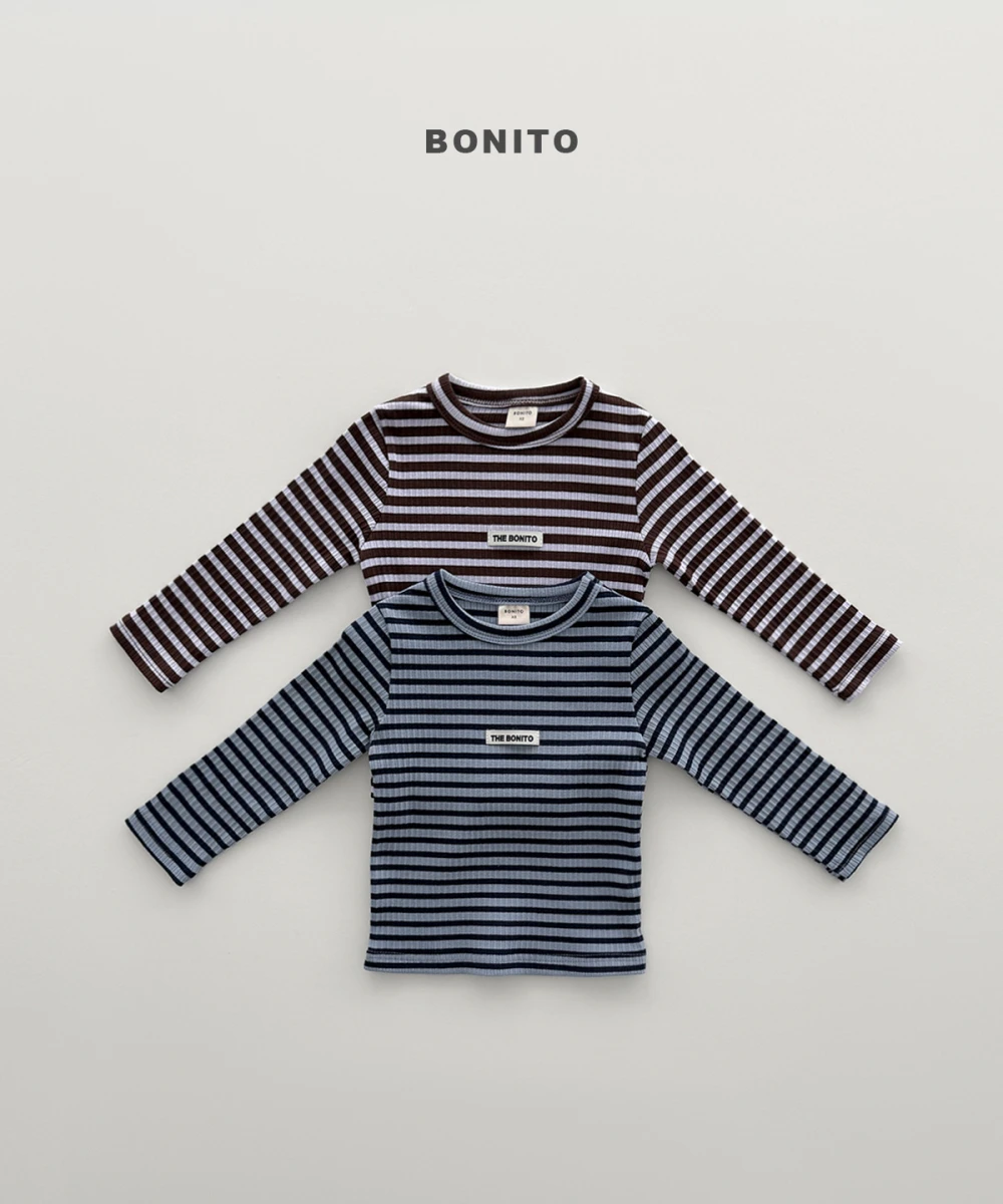 Bonito 糖果羅紋T恤
