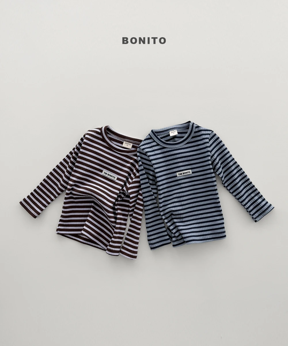 Bonito 糖果羅紋T恤