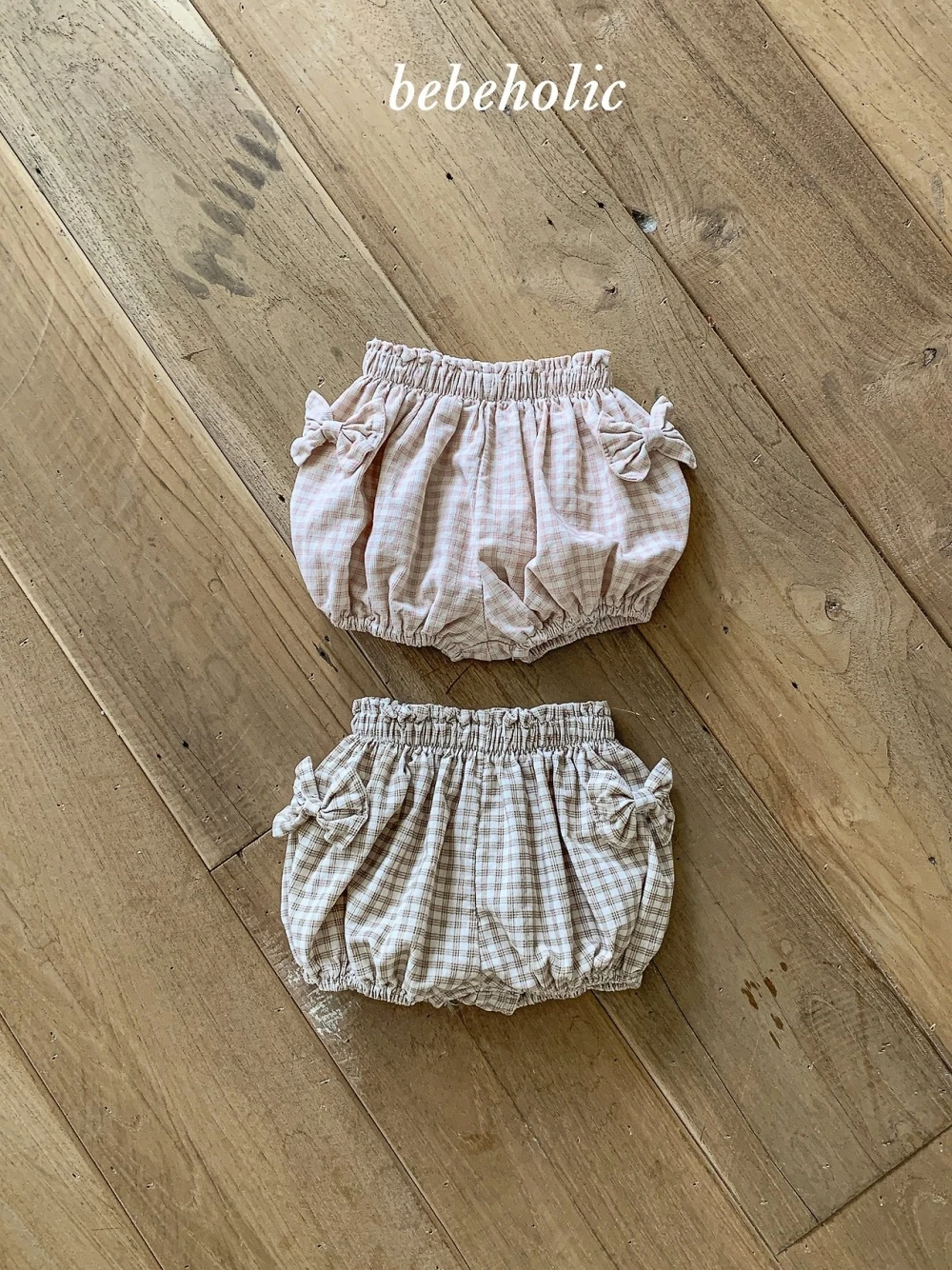 Bebe holic 蝴蝶結燈籠褲