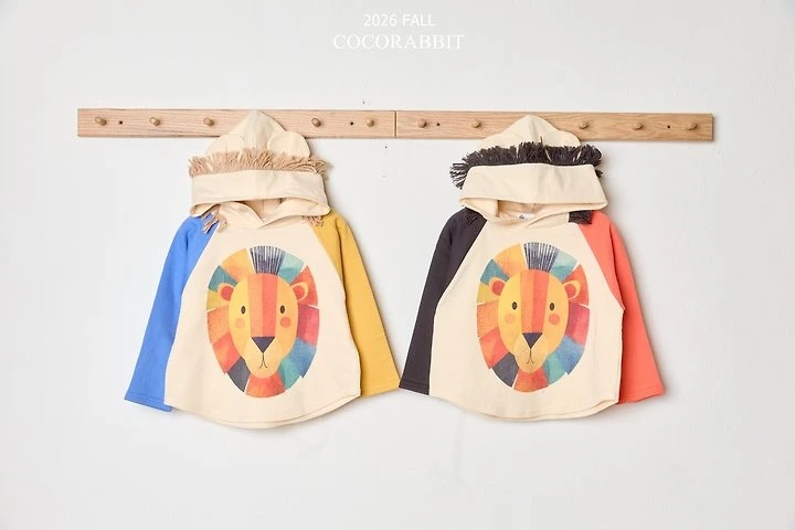 Coco Rabbit 獅子鬃毛連帽T恤