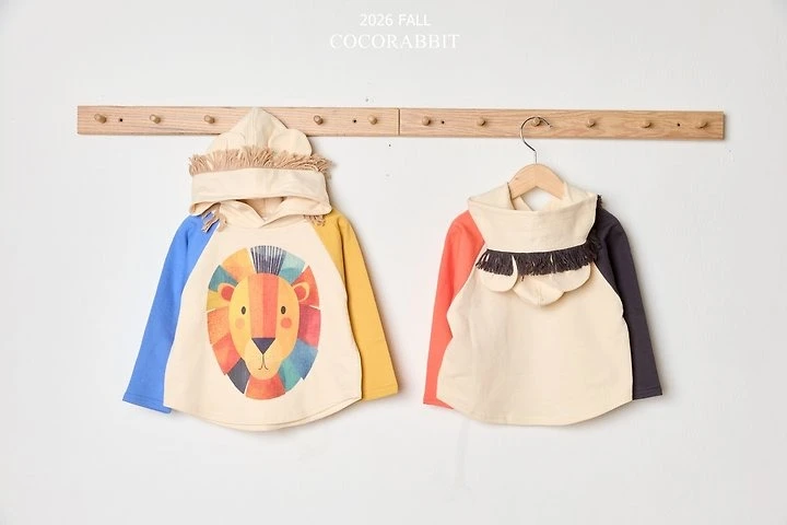 Coco Rabbit 獅子鬃毛連帽T恤