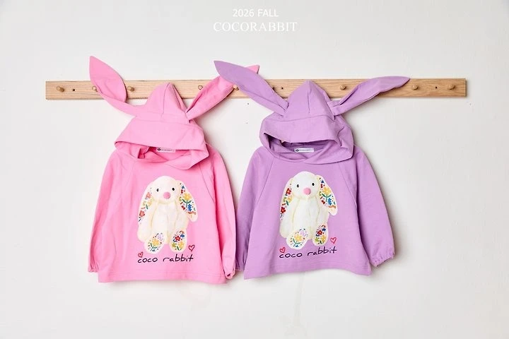 Coco Rabbit 花耳兔連帽T恤