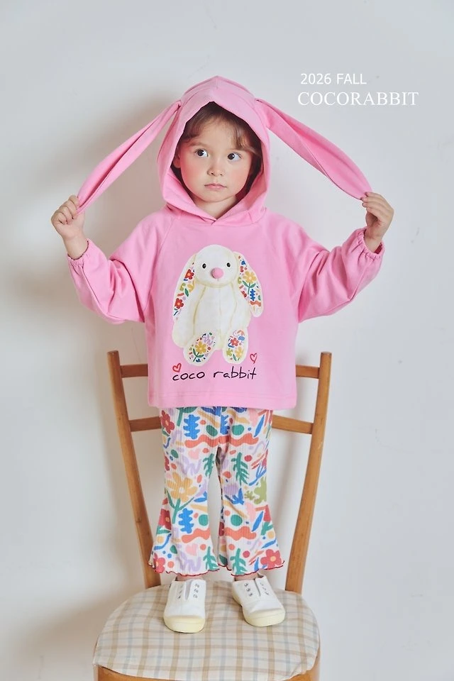 Coco Rabbit 花耳兔連帽T恤