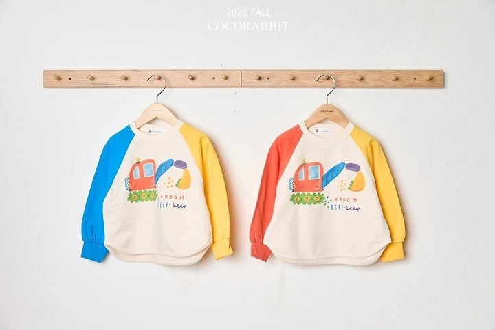 Coco Rabbit 挖土機T恤