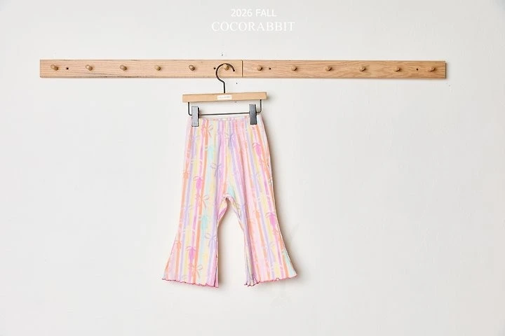 Coco Rabbit 彩虹蝴蝶結長褲