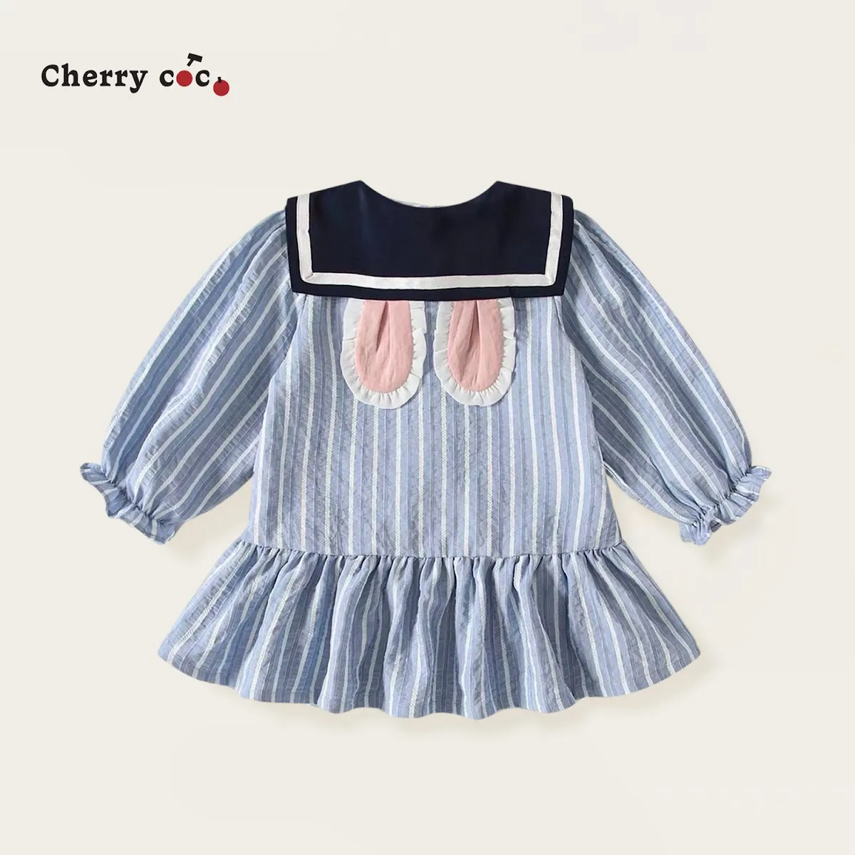 Cherry coco 海軍風兔耳朵洋裝