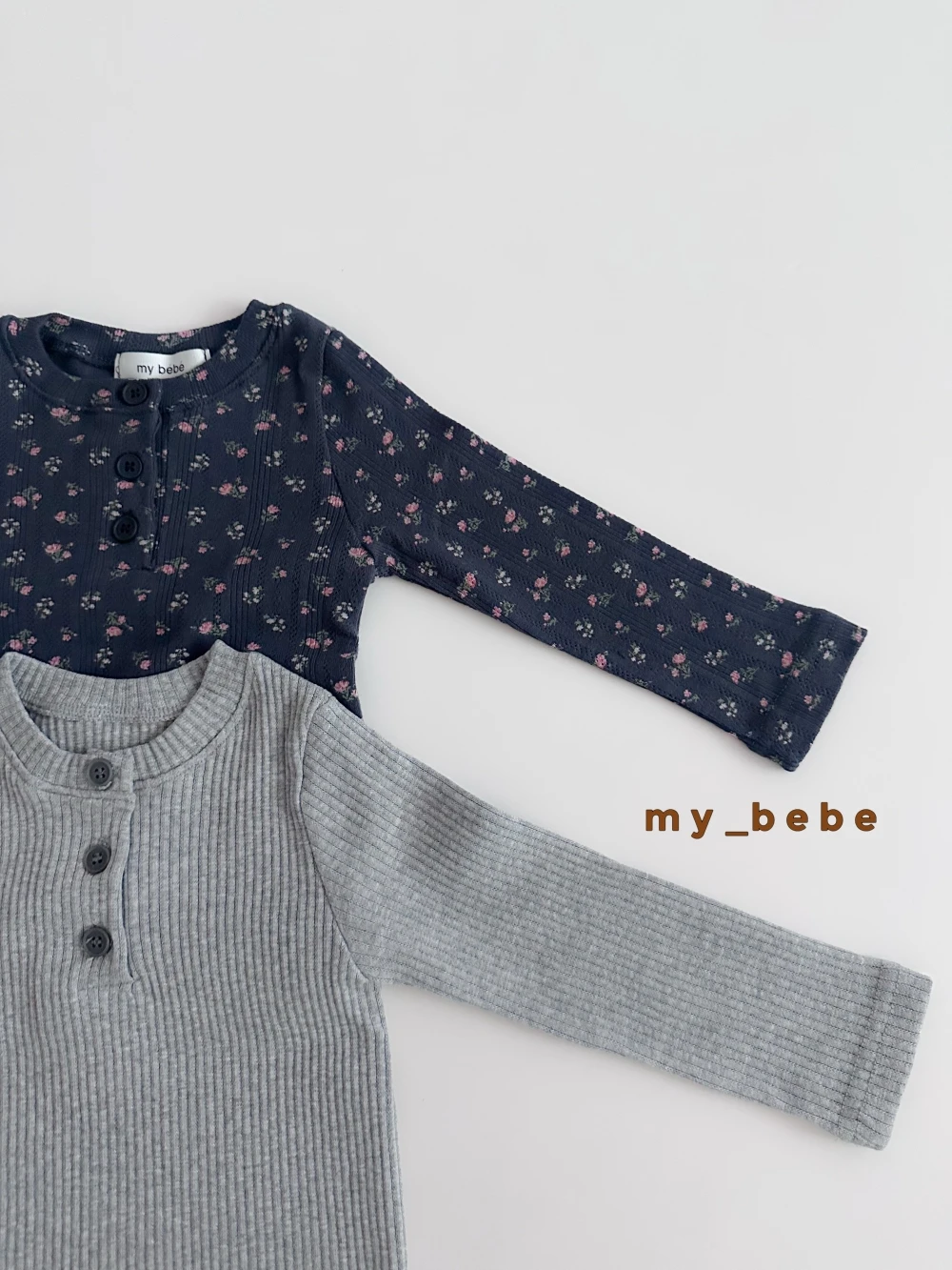 My bebe 羅紋紐扣上衣