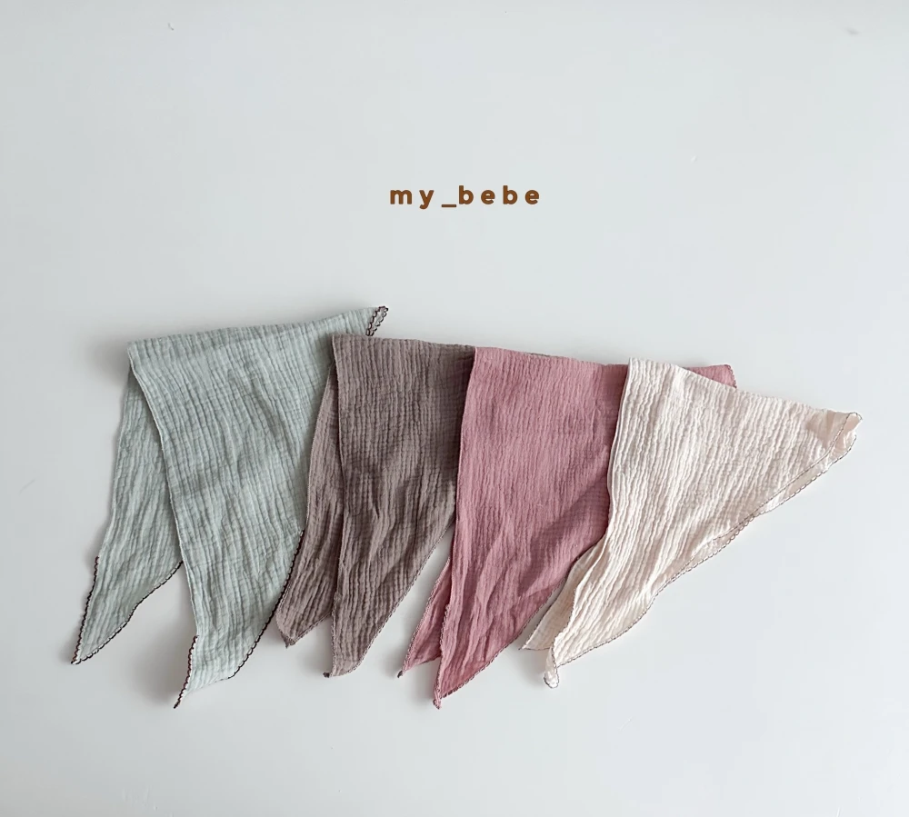 My bebe 素面滾邊頭巾