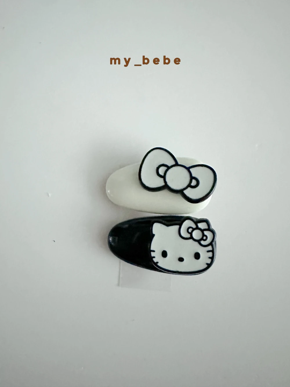 My bebe 凱蒂貓髮夾(2-pack)