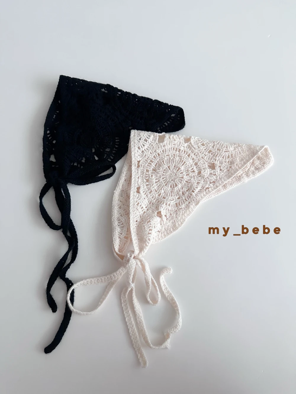 My bebe 針織頭巾