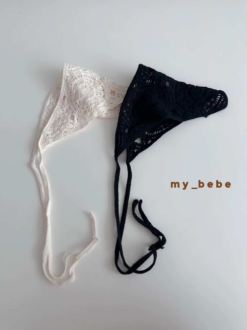 My bebe 針織頭巾